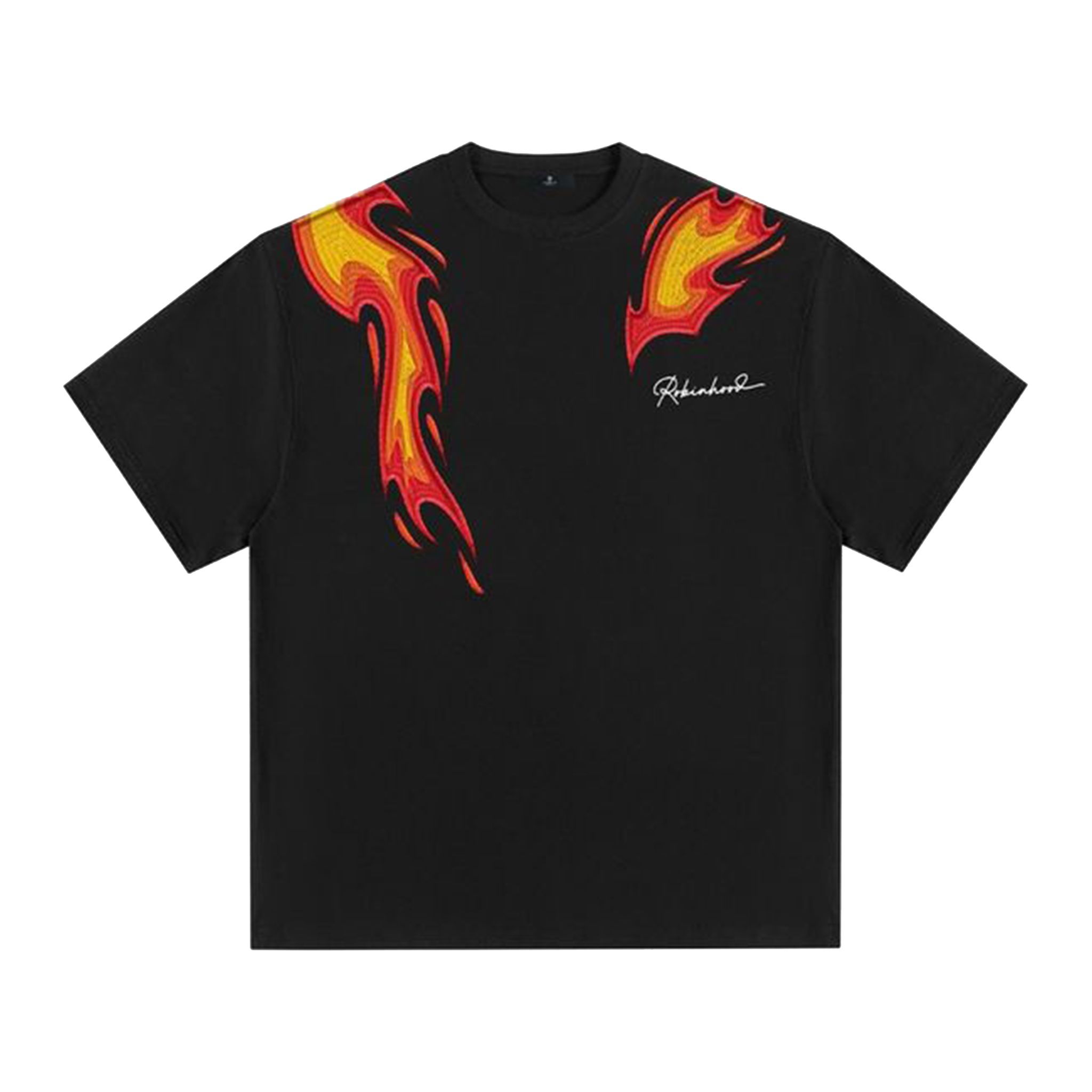 Inferno Edge Flame Detail T-Shirt